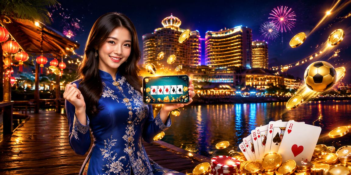 Pemain menikmati permainan Teen Patti di Genting Highlands dengan baju kurung