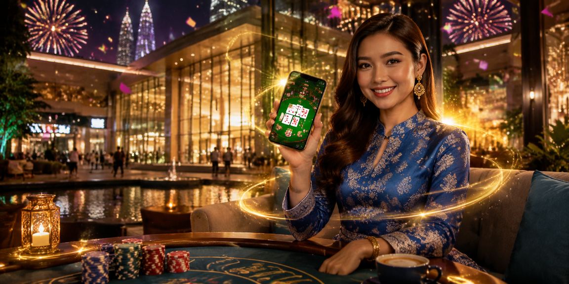Pemain menikmati permainan baccarat di dpf4u Kuala Lumpur