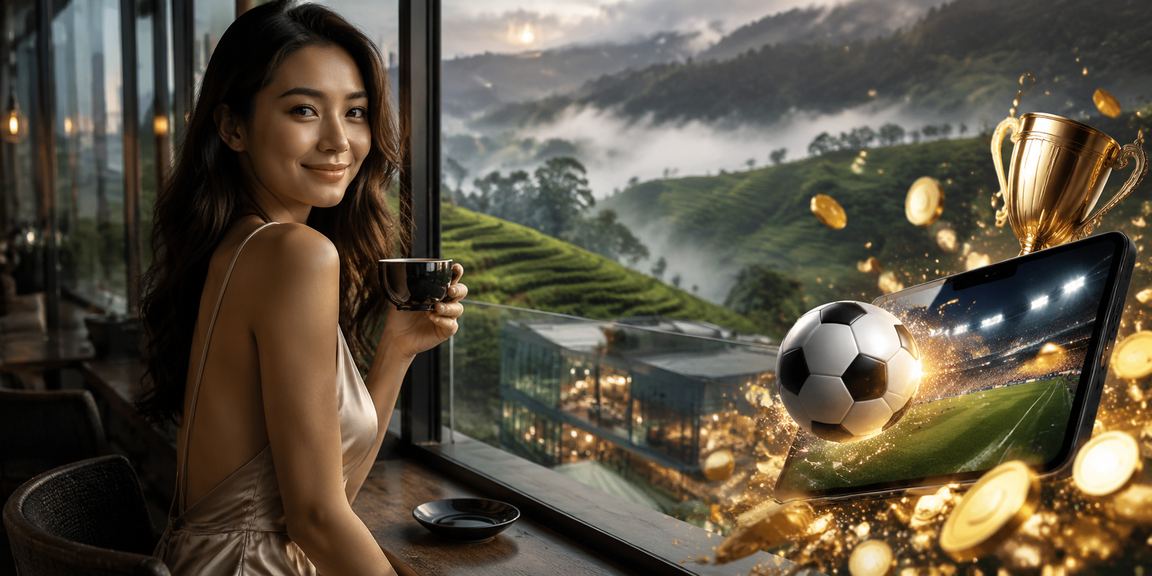 Peminat bola sepak Malaysia bertaruh dan mengumpul ganjaran VIP dalam platform dalam talian