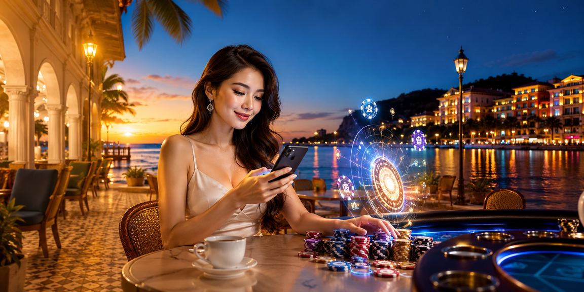 Pengguna Malaysia mengakses pertaruhan bola sepak dalam talian melalui telefon