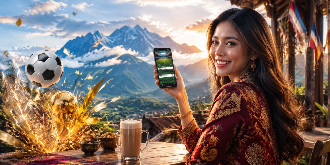 Pengguna di Sabah mengakses dpf4u melalui aplikasi mudah alih untuk pertaruhan bola sepak